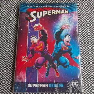 💕2/$20💕 DC Comics Superman‎ Reborn Graphic Novel Hardcover